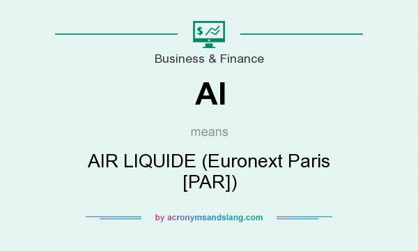What does AI mean? It stands for AIR LIQUIDE (Euronext Paris [PAR])