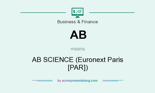 What does AB mean? It stands for AB SCIENCE (Euronext Paris [PAR])
