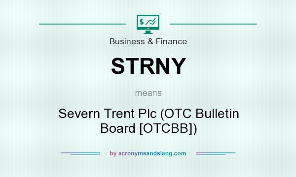 What does STRNY mean? It stands for Severn Trent Plc (OTC Bulletin Board [OTCBB])
