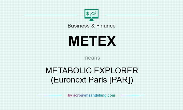 What does METEX mean? It stands for METABOLIC EXPLORER (Euronext Paris [PAR])