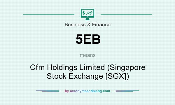 What does 5EB mean? It stands for Cfm Holdings Limited (Singapore Stock Exchange [SGX])