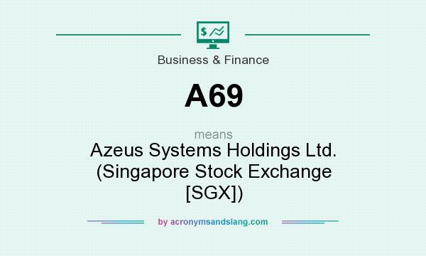 What does A69 mean? It stands for Azeus Systems Holdings Ltd. (Singapore Stock Exchange [SGX])
