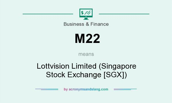 What does M22 mean? It stands for Lottvision Limited (Singapore Stock Exchange [SGX])