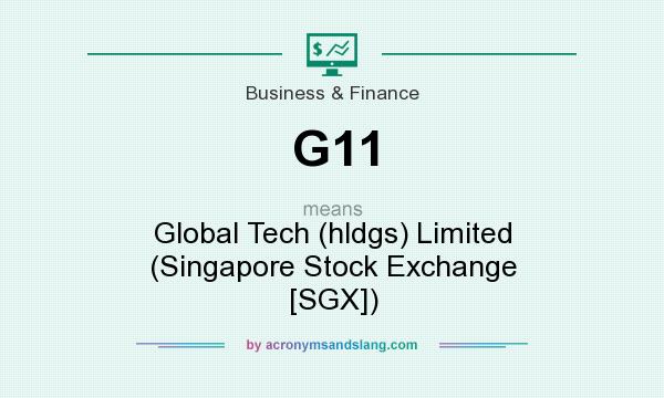What does G11 mean? It stands for Global Tech (hldgs) Limited (Singapore Stock Exchange [SGX])