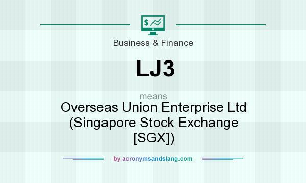 What does LJ3 mean? It stands for Overseas Union Enterprise Ltd (Singapore Stock Exchange [SGX])
