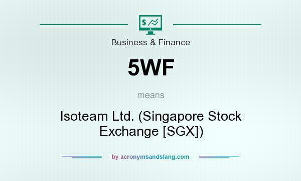 What does 5WF mean? It stands for Isoteam Ltd. (Singapore Stock Exchange [SGX])