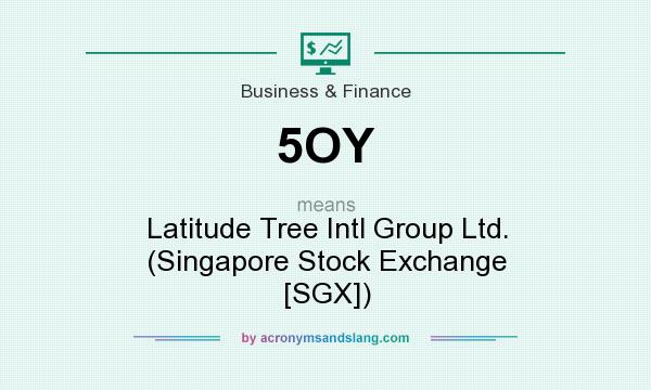 What does 5OY mean? It stands for Latitude Tree Intl Group Ltd. (Singapore Stock Exchange [SGX])