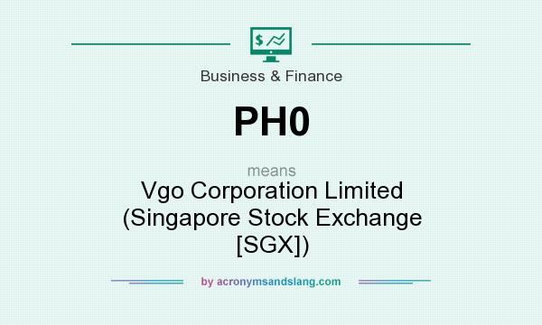 What does PH0 mean? It stands for Vgo Corporation Limited (Singapore Stock Exchange [SGX])