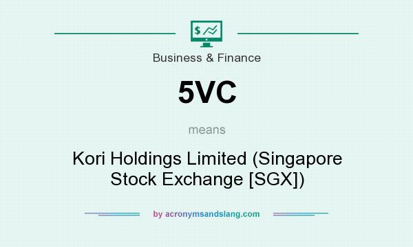 What does 5VC mean? It stands for Kori Holdings Limited (Singapore Stock Exchange [SGX])