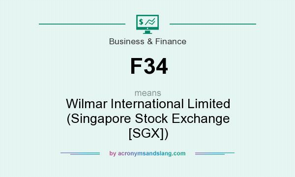 What does F34 mean? It stands for Wilmar International Limited (Singapore Stock Exchange [SGX])