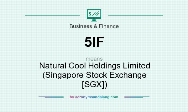 What does 5IF mean? It stands for Natural Cool Holdings Limited (Singapore Stock Exchange [SGX])