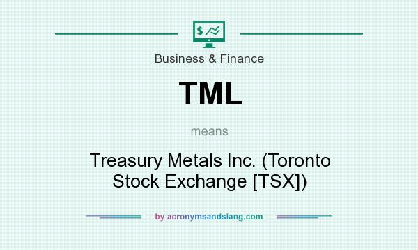 What does TML mean? It stands for Treasury Metals Inc. (Toronto Stock Exchange [TSX])