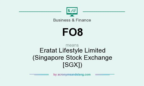What does FO8 mean? It stands for Eratat Lifestyle Limited (Singapore Stock Exchange [SGX])