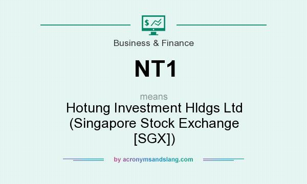 What does NT1 mean? It stands for Hotung Investment Hldgs Ltd (Singapore Stock Exchange [SGX])