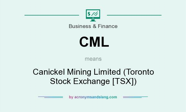 What does CML mean? It stands for Canickel Mining Limited (Toronto Stock Exchange [TSX])