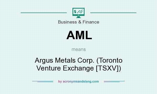 What does AML mean? It stands for Argus Metals Corp. (Toronto Venture Exchange [TSXV])