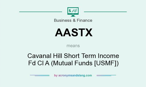 What does AASTX mean? It stands for Cavanal Hill Short Term Income Fd Cl A (Mutual Funds [USMF])