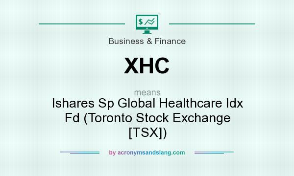 What does XHC mean? It stands for Ishares Sp Global Healthcare Idx Fd (Toronto Stock Exchange [TSX])