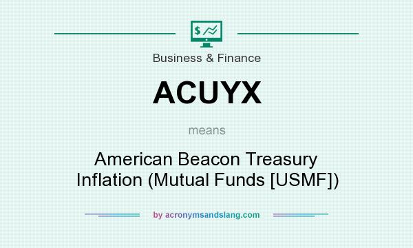 What does ACUYX mean? It stands for American Beacon Treasury Inflation (Mutual Funds [USMF])