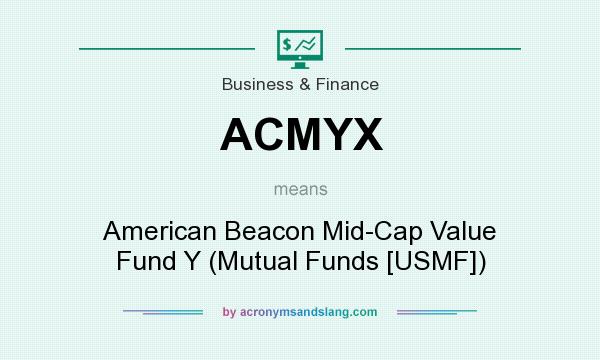 What does ACMYX mean? It stands for American Beacon Mid-Cap Value Fund Y (Mutual Funds [USMF])