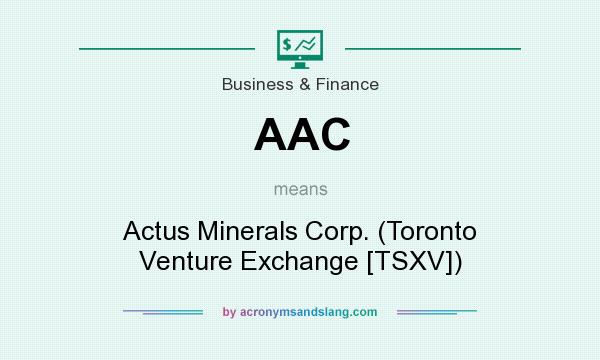 What does AAC mean? It stands for Actus Minerals Corp. (Toronto Venture Exchange [TSXV])