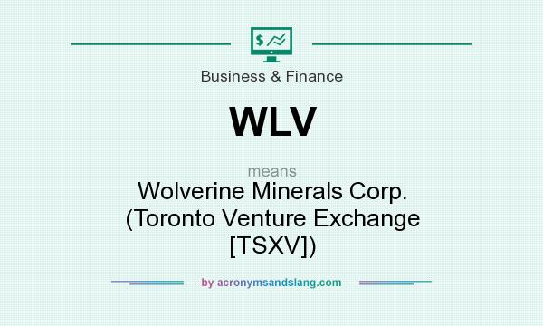 What does WLV mean? It stands for Wolverine Minerals Corp. (Toronto Venture Exchange [TSXV])