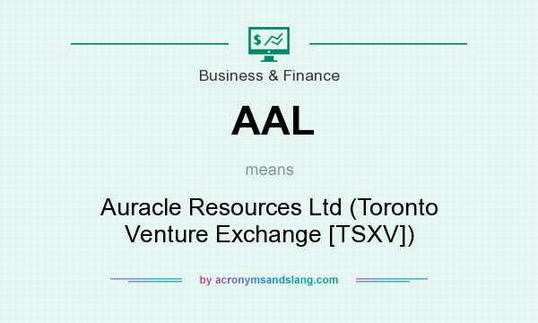 What does AAL mean? It stands for Auracle Resources Ltd (Toronto Venture Exchange [TSXV])