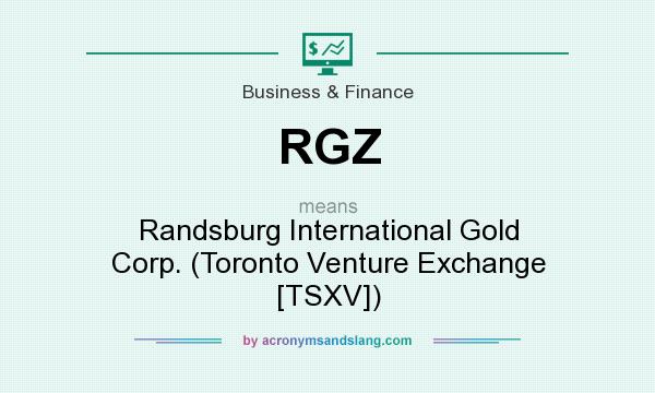 What does RGZ mean? It stands for Randsburg International Gold Corp. (Toronto Venture Exchange [TSXV])