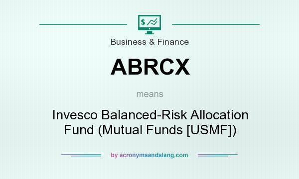What does ABRCX mean? It stands for Invesco Balanced-Risk Allocation Fund (Mutual Funds [USMF])