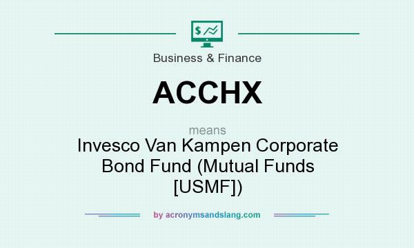 What does ACCHX mean? It stands for Invesco Van Kampen Corporate Bond Fund (Mutual Funds [USMF])