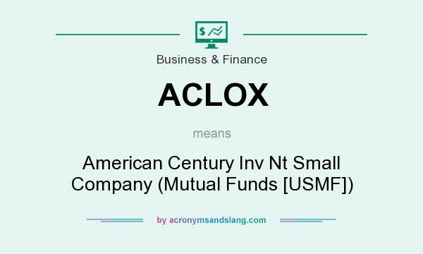 What does ACLOX mean? It stands for American Century Inv Nt Small Company (Mutual Funds [USMF])