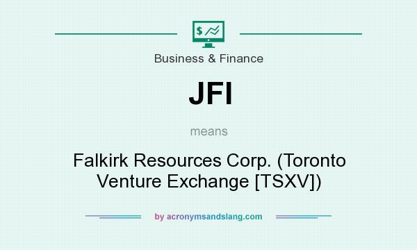 What does JFI mean? It stands for Falkirk Resources Corp. (Toronto Venture Exchange [TSXV])