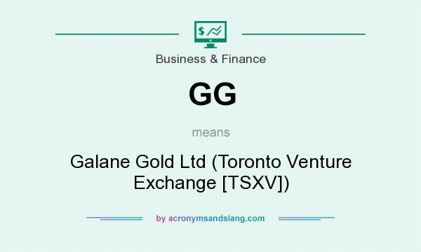What does GG mean? It stands for Galane Gold Ltd (Toronto Venture Exchange [TSXV])