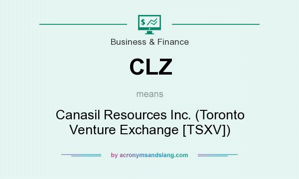 What does CLZ mean? It stands for Canasil Resources Inc. (Toronto Venture Exchange [TSXV])