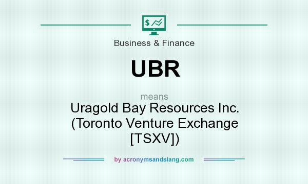 What does UBR mean? It stands for Uragold Bay Resources Inc. (Toronto Venture Exchange [TSXV])