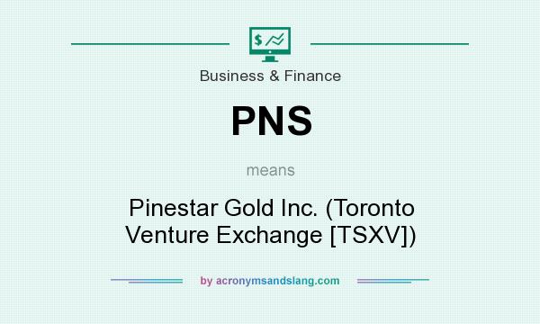 What does PNS mean? It stands for Pinestar Gold Inc. (Toronto Venture Exchange [TSXV])