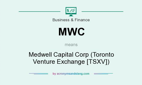What does MWC mean? It stands for Medwell Capital Corp (Toronto Venture Exchange [TSXV])