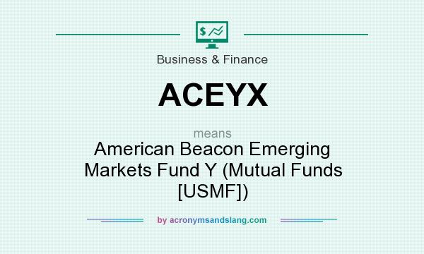 What does ACEYX mean? It stands for American Beacon Emerging Markets Fund Y (Mutual Funds [USMF])