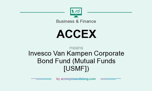 What does ACCEX mean? It stands for Invesco Van Kampen Corporate Bond Fund (Mutual Funds [USMF])