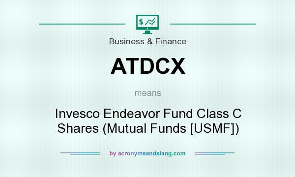 What does ATDCX mean? It stands for Invesco Endeavor Fund Class C Shares (Mutual Funds [USMF])