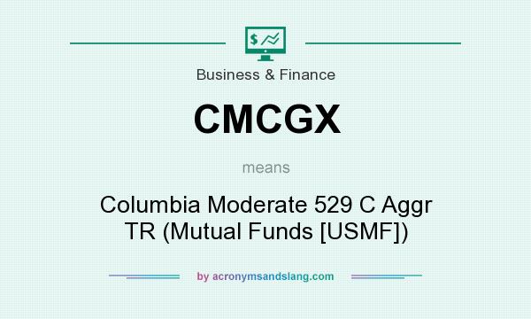 What does CMCGX mean? It stands for Columbia Moderate 529 C Aggr TR (Mutual Funds [USMF])