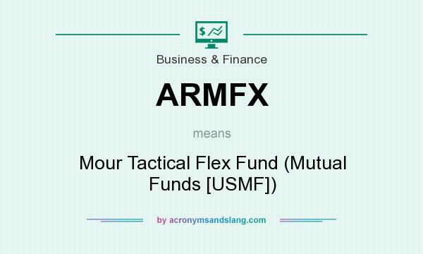 What does ARMFX mean? It stands for Mour Tactical Flex Fund (Mutual Funds [USMF])
