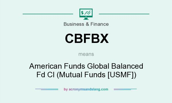 What does CBFBX mean? It stands for American Funds Global Balanced Fd Cl (Mutual Funds [USMF])