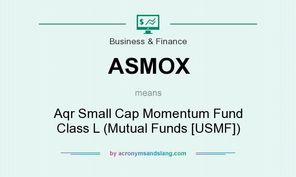 What does ASMOX mean? It stands for Aqr Small Cap Momentum Fund Class L (Mutual Funds [USMF])