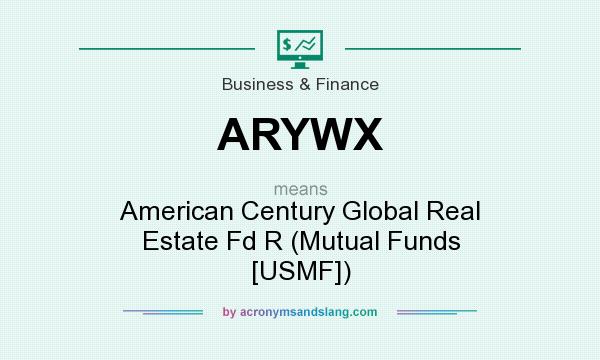 What does ARYWX mean? It stands for American Century Global Real Estate Fd R (Mutual Funds [USMF])