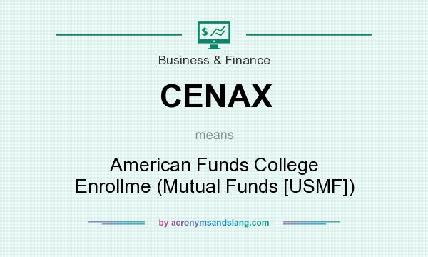 What does CENAX mean? It stands for American Funds College Enrollme (Mutual Funds [USMF])