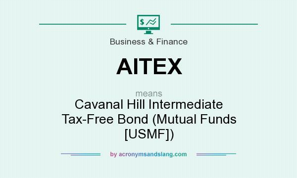 What does AITEX mean? It stands for Cavanal Hill Intermediate Tax-Free Bond (Mutual Funds [USMF])