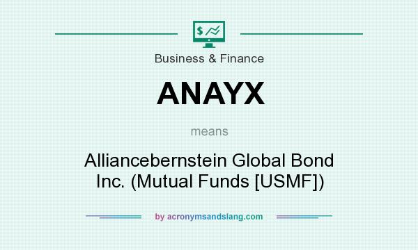 What does ANAYX mean? It stands for Alliancebernstein Global Bond Inc. (Mutual Funds [USMF])