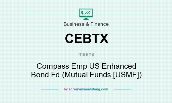 What does CEBTX mean? It stands for Compass Emp US Enhanced Bond Fd (Mutual Funds [USMF])