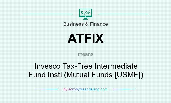 What does ATFIX mean? It stands for Invesco Tax-Free Intermediate Fund Insti (Mutual Funds [USMF])